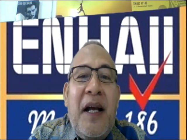 Narasumber pelatihan enhaii iso 9001 maret 2021